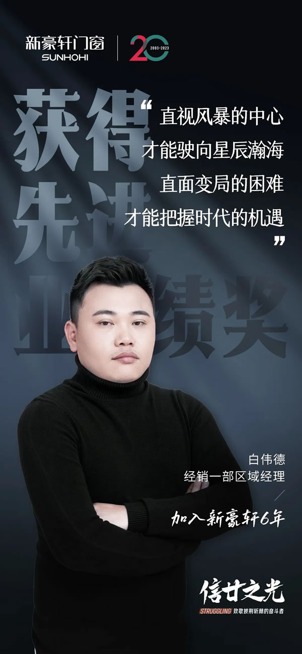 新豪轩门窗·信廿之光 | 共向未来，怀初心奔赴全新的里程