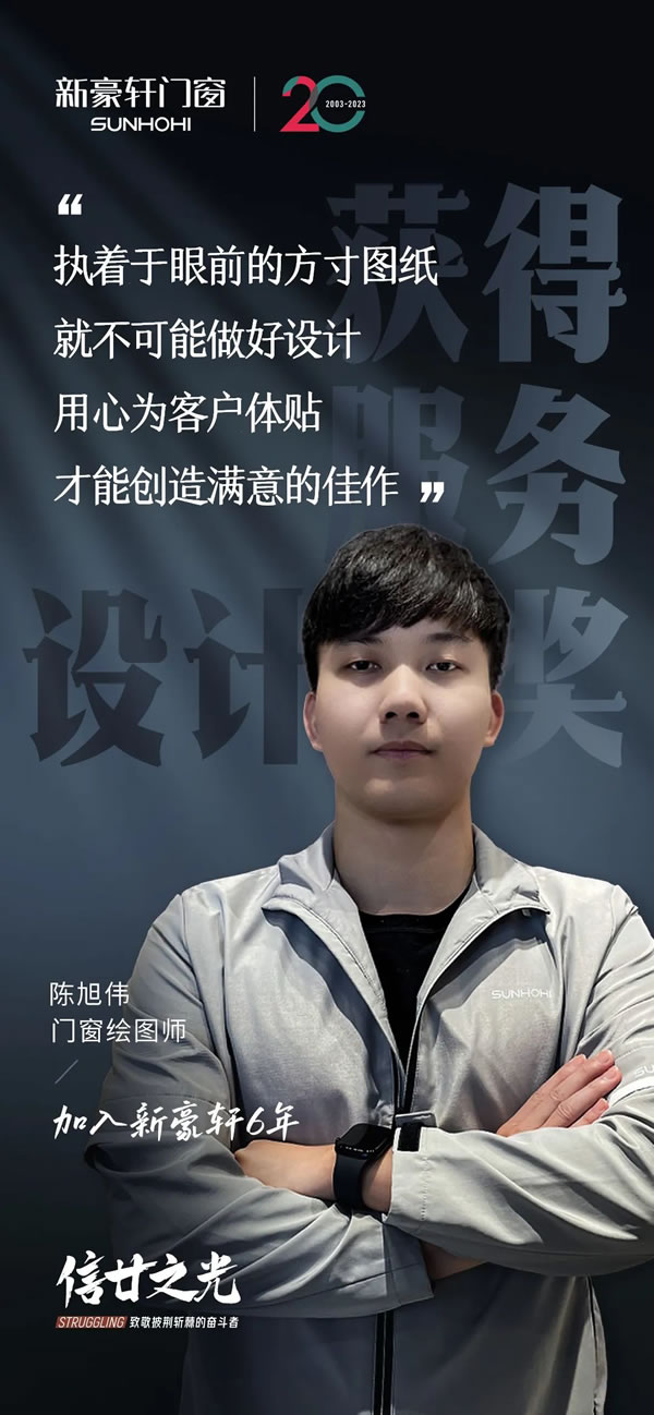 新豪轩门窗·信廿之光 | 共向未来，怀初心奔赴全新的里程
