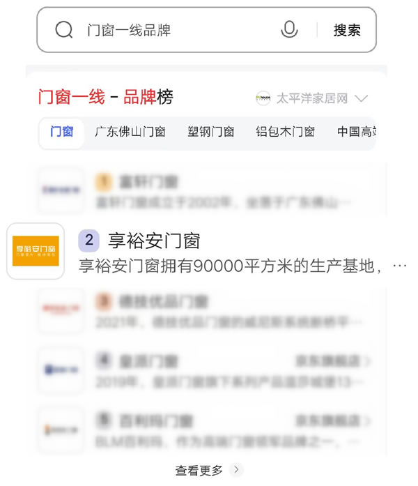 实力霸屏 | 享裕安门窗荣登多个“十大门窗品牌”排行榜！