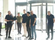 德国丝吉利娅集团总裁Mr.Wieland Frank一行莅临绿盾中天总部参观交流！